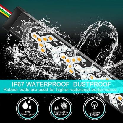 Truck Tailgate Light Bar |  LED Light, 12-24V, 2500 Lumens