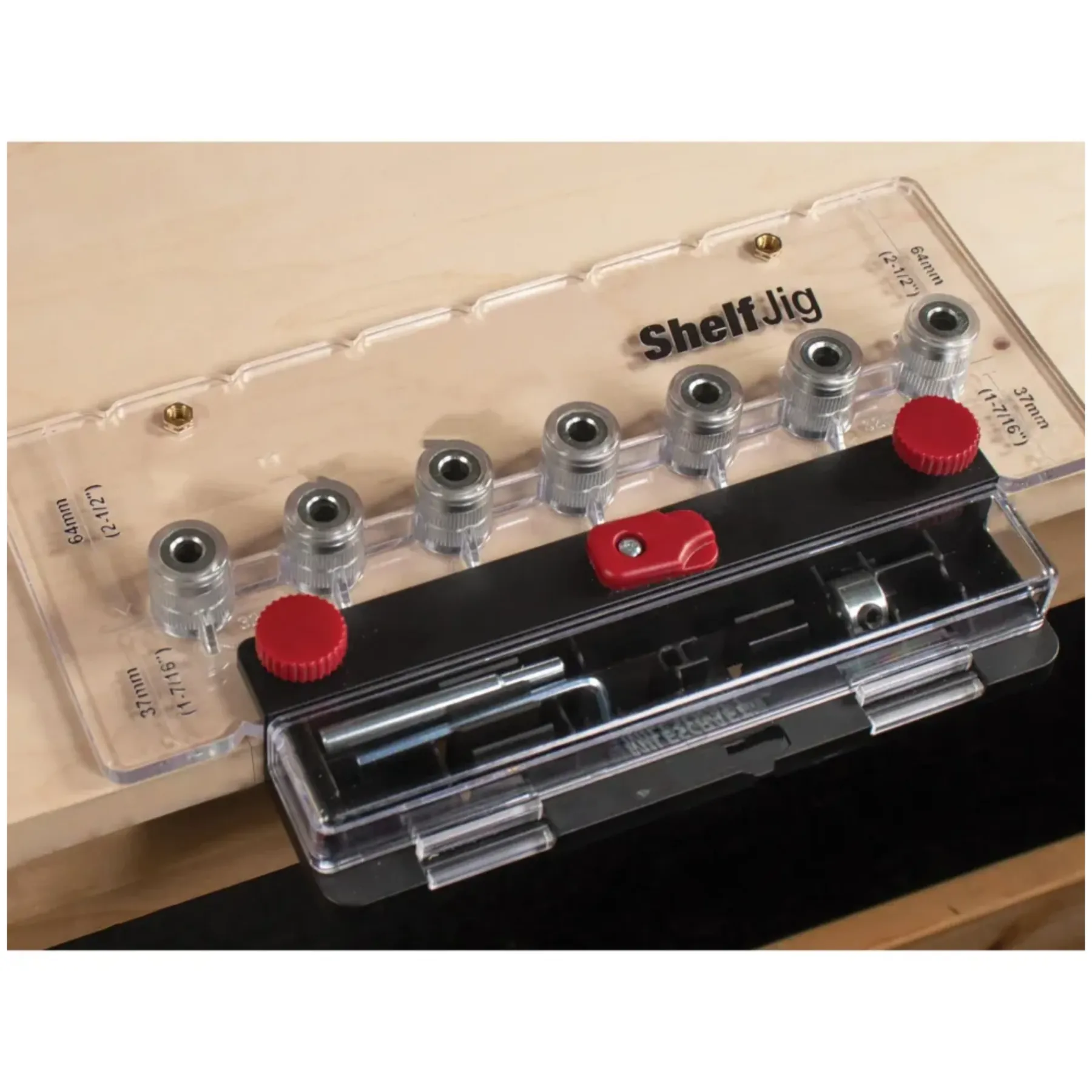 Shelf Drilling Jig – Drill Up to 7 Holes at Once