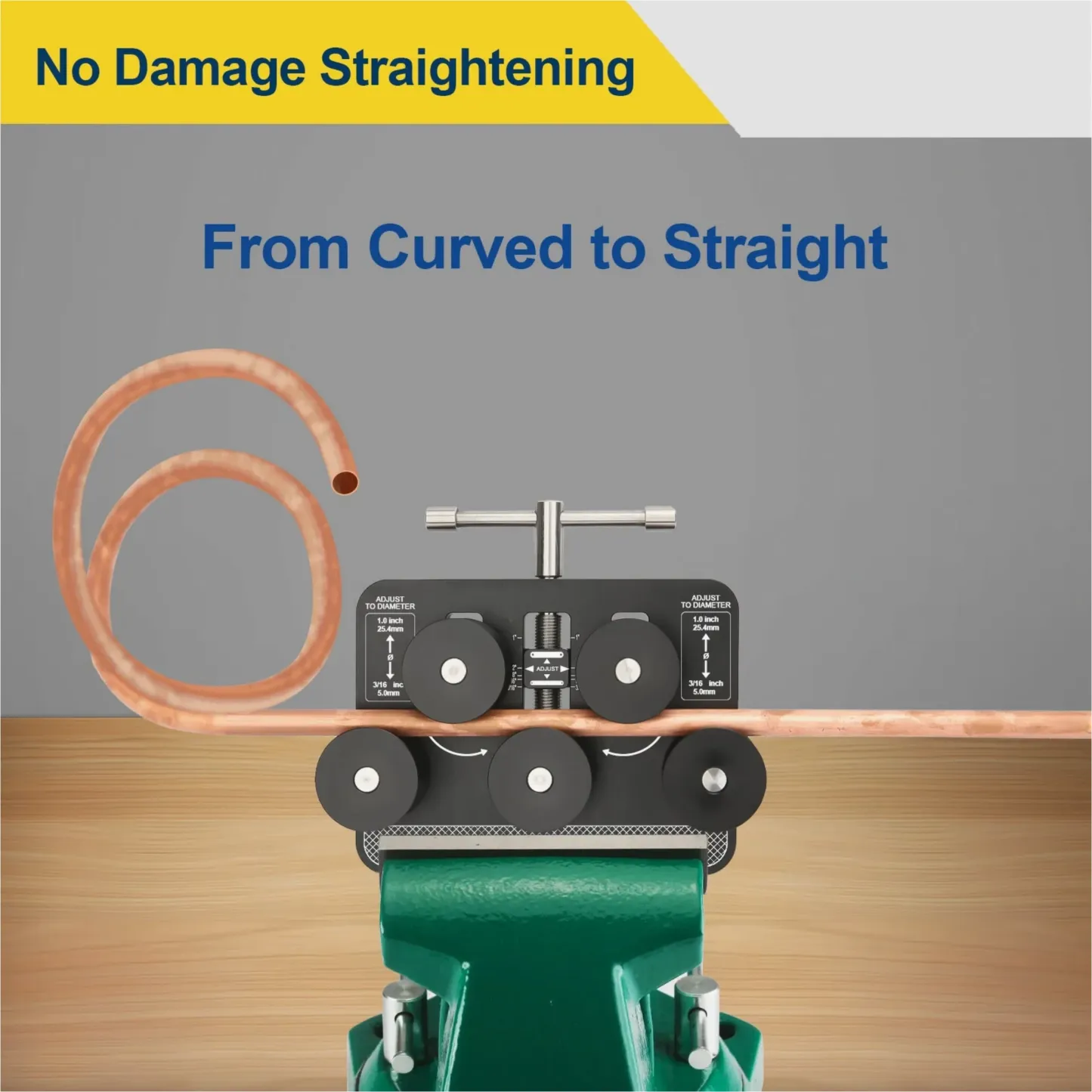 Tube Straightener – For 3/16" to 1.0" Diameter Tubing