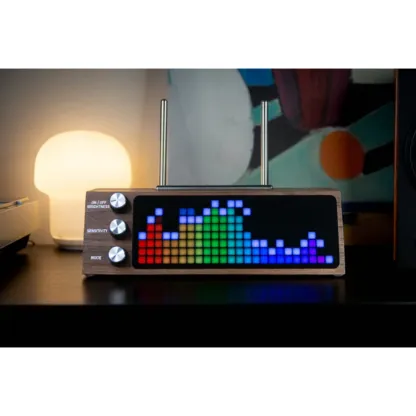 The Ultimate Vinyl Record Rack – Smart LED Stand with Music‑Visualizing Display