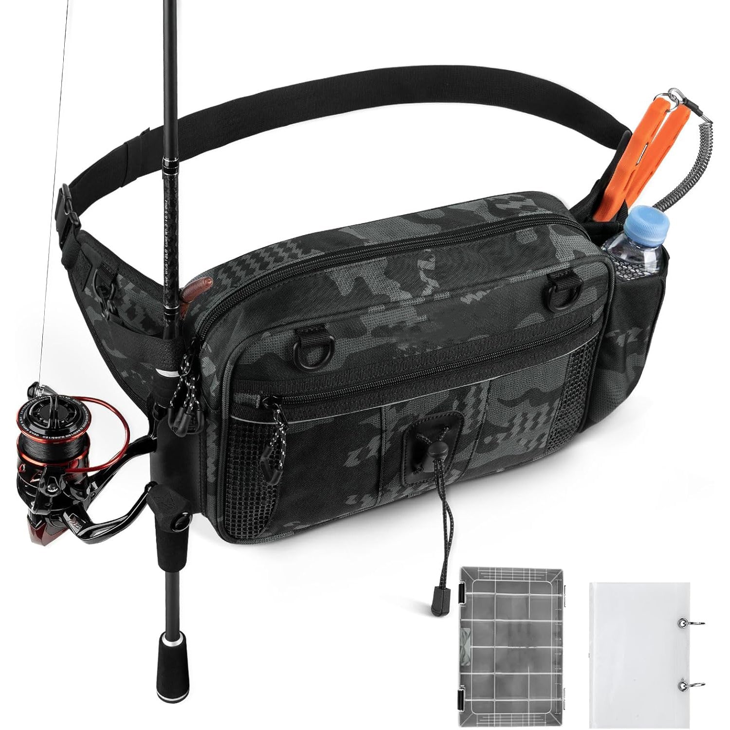 Fishing Waist Bag – Waterproof Tackle Storage Pack