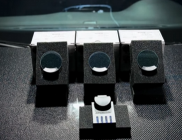 Transparent display screen for modified cars