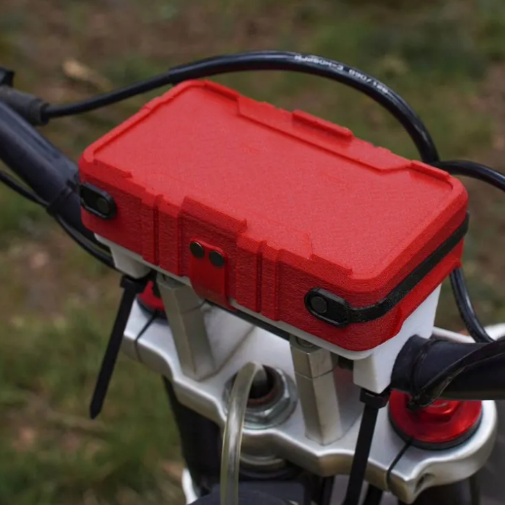 Motorcycle Handlebar Toolbox Repair Station