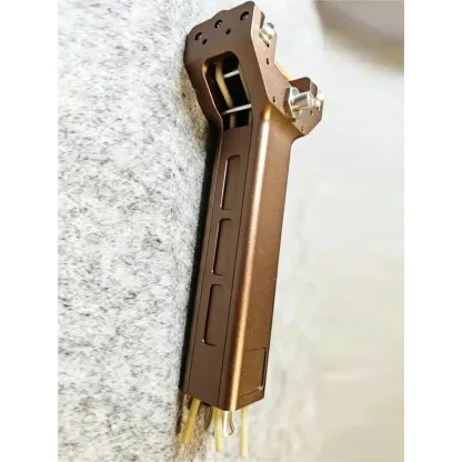 Professional telescopic aluminum alloy slingshot