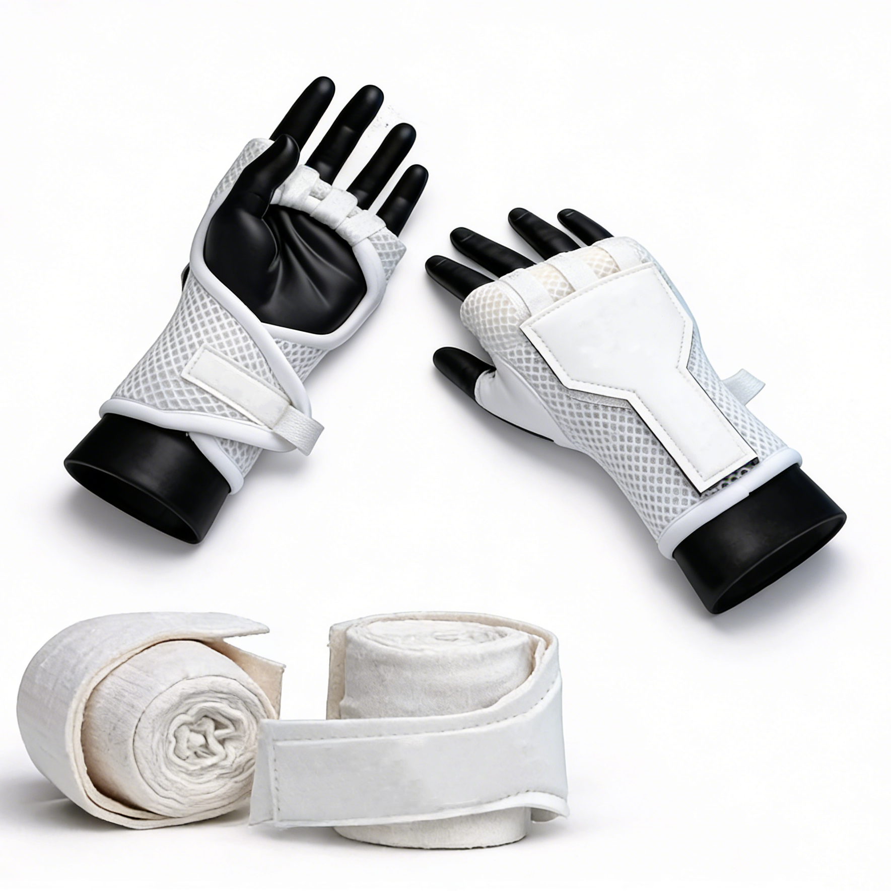 Hand Wraps – Professional Boxing and Muay Thai Training Wraps with Thumb Loop and Knuckle Protection