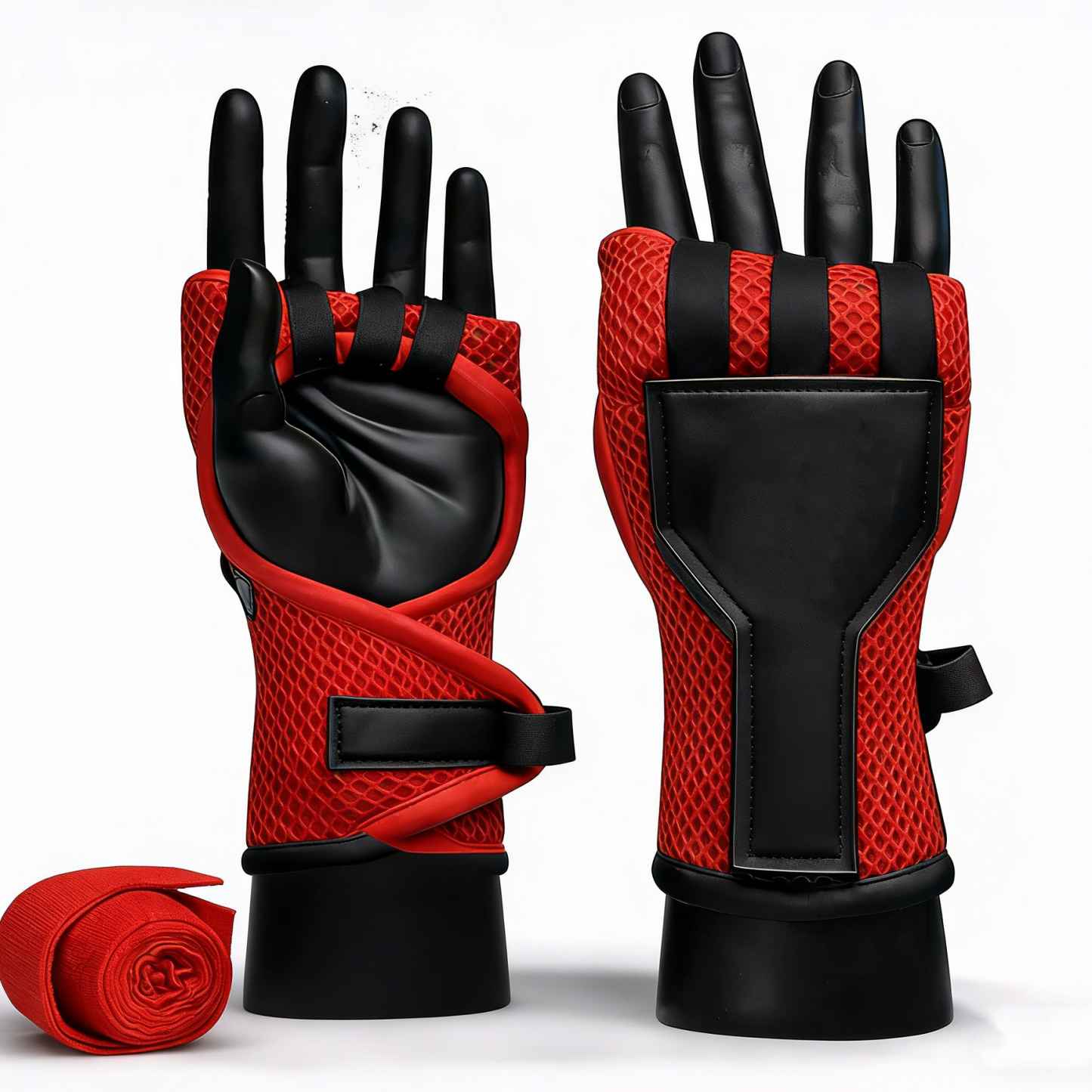 Hand Wraps – Professional Boxing and Muay Thai Training Wraps with Thumb Loop and Knuckle Protection