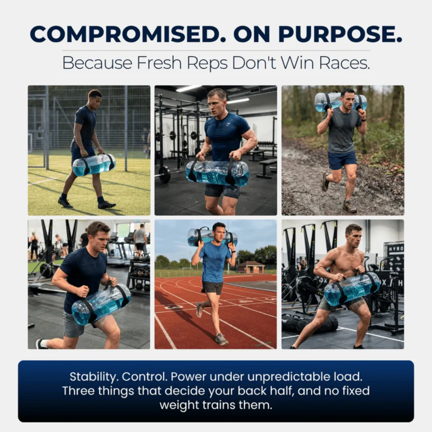 Water Bag Trainer – Unpredictable Core & Stability Training