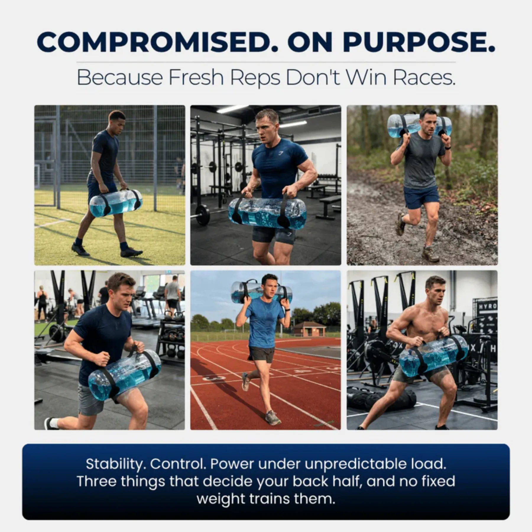 Water Bag Trainer – Unpredictable Core & Stability Training