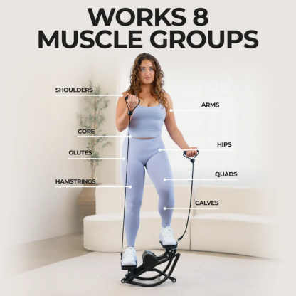 Exercise Pedal – Rocking Stepper Machine for Home Cardio Workout