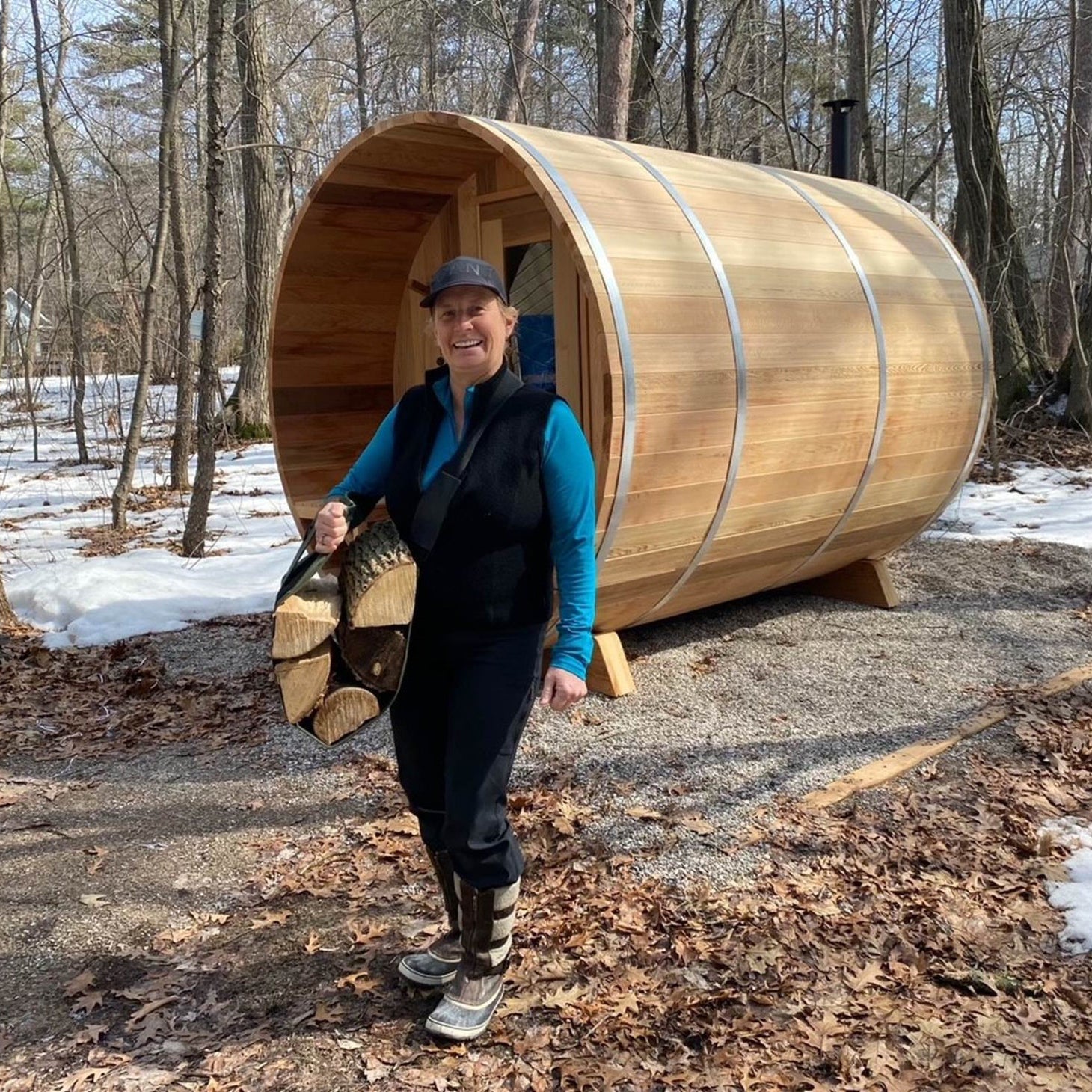 Firewood Carrier Multipurpose Mat – Ergonomic Cross-Body Design