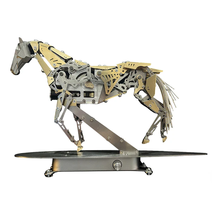 Mechanical Running Horse – 3D Metal Puzzle Assembly Kit 🐎⚙️🔧