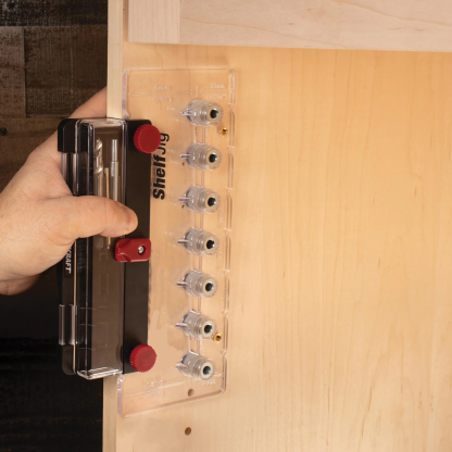 Shelf Drilling Jig – Drill Up to 7 Holes at Once