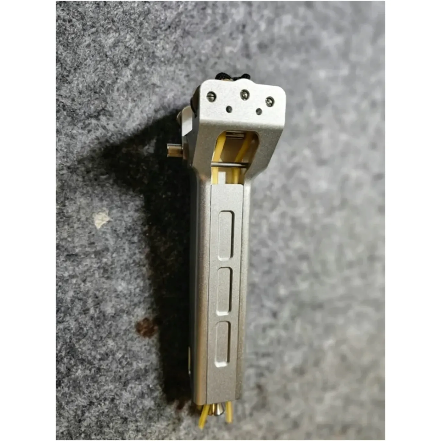 Professional telescopic aluminum alloy slingshot