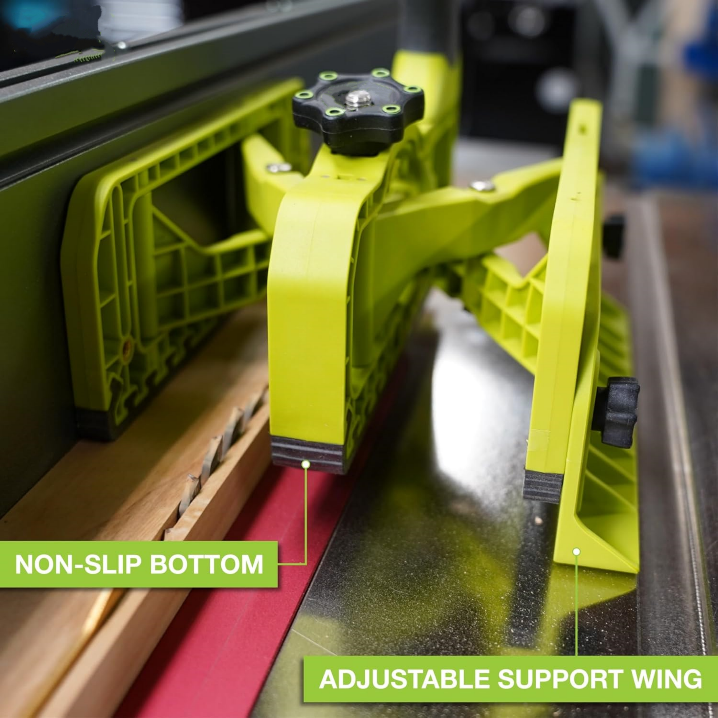 Expandable Push Shoe – Table Saw Push Block Expands 2” to 6” Wide