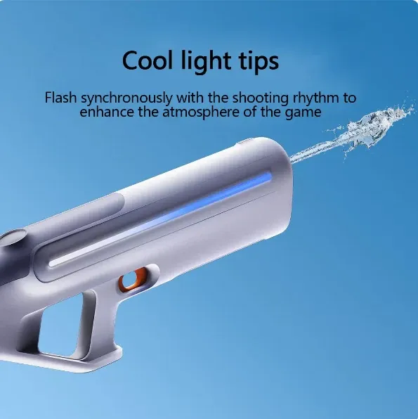 Automatic water gun with suction nozzle - a children's toy