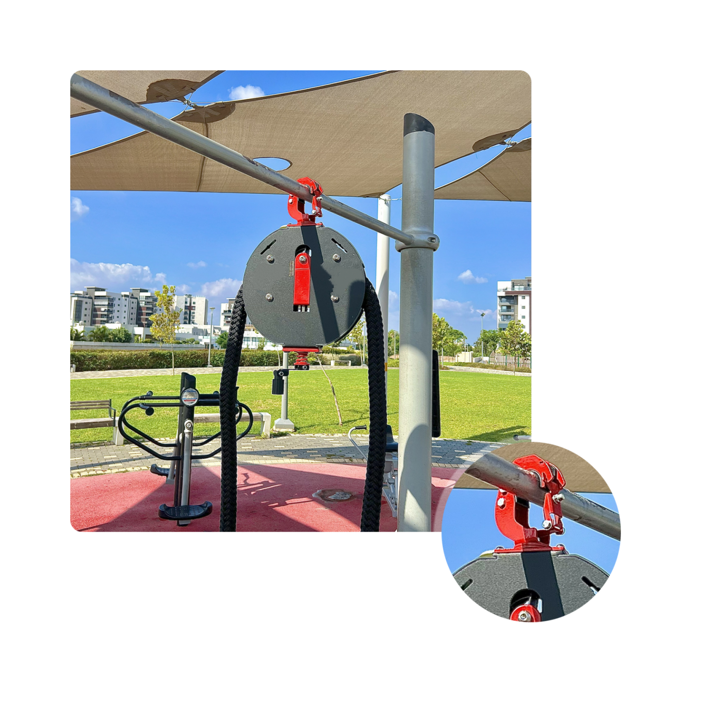 Heavy-Duty Resistance Rope – Portable Friction‑Based Training System