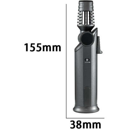 Adjustable High-Flame Metal Torch Lighter