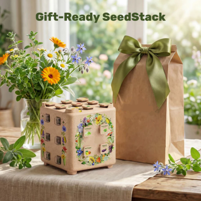 A Storage Box for 38 Varieties of Selected Vegetable and Herb Seeds – Modular Seed Organizer