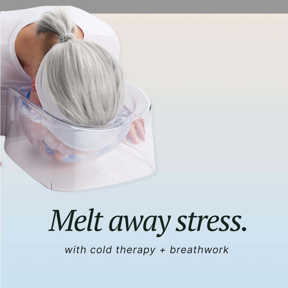 Facial Ice Bath Bowl – Cold Plunge for Skincare & Relaxation