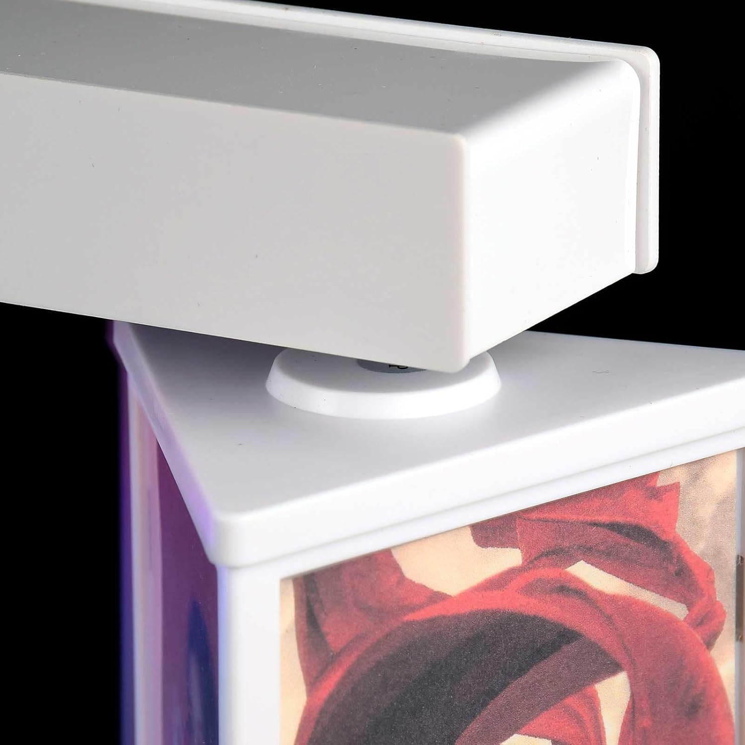 Personalized Magnetic Levitation Photo Frame – LED 3-Side Floating Display