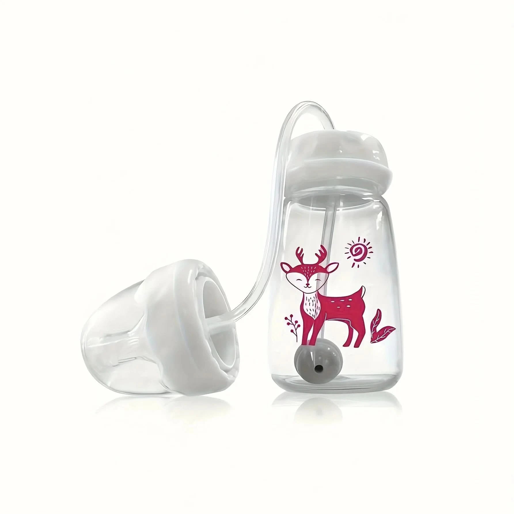 Baby Self-Feeding Bottle 150 ml – Hands-Free Feeding Solution for Busy Parents
