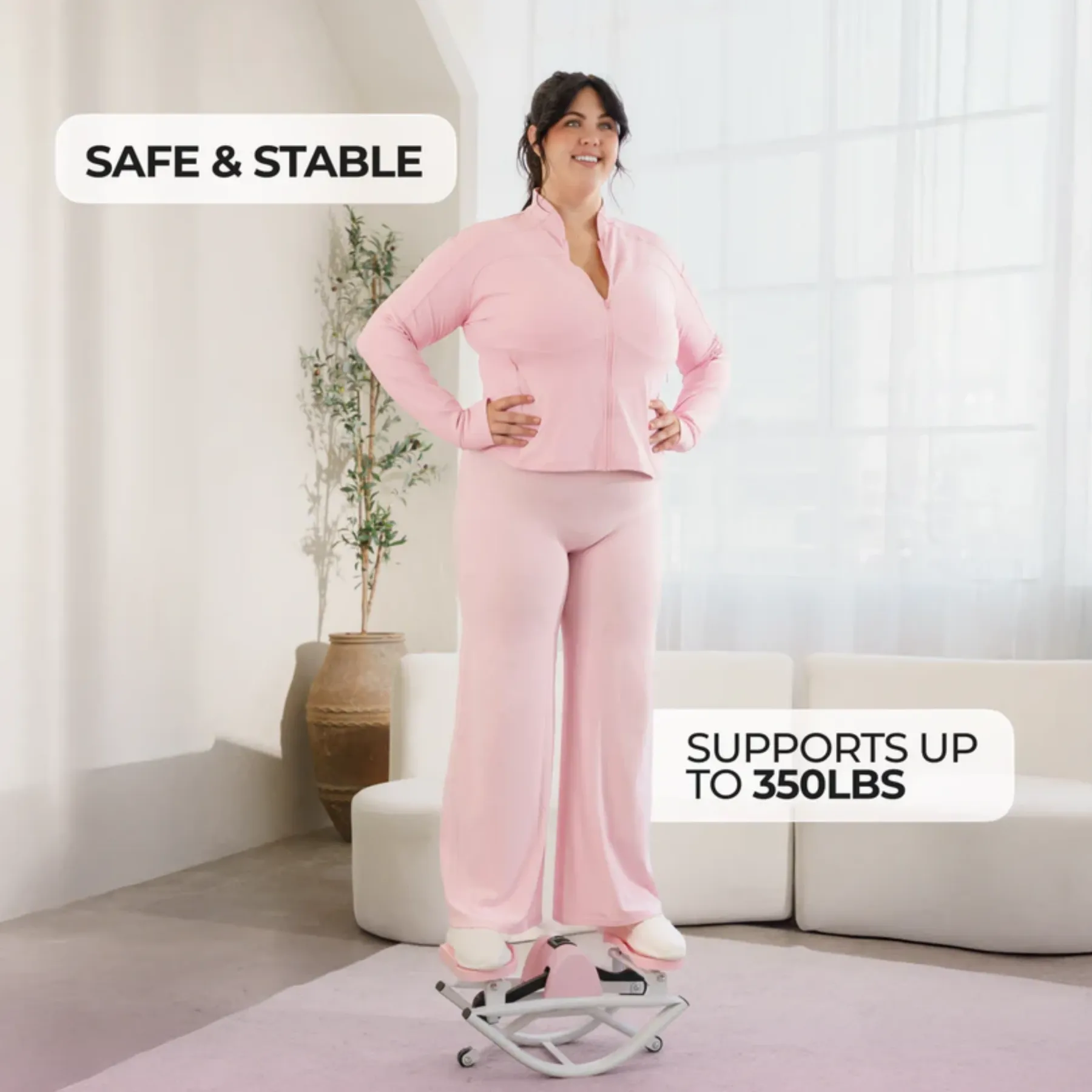Exercise Pedal – Rocking Stepper Machine for Home Cardio Workout