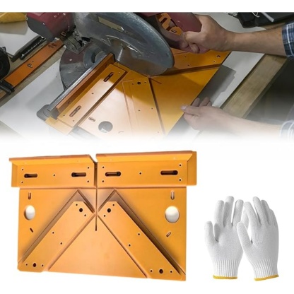 45-Degree Miter Guide for Door & Window Trim – 8mm Thick, 90°/45° Guides