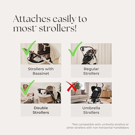 Baby rocker | Rechargeable rocker with motion and sound sensors