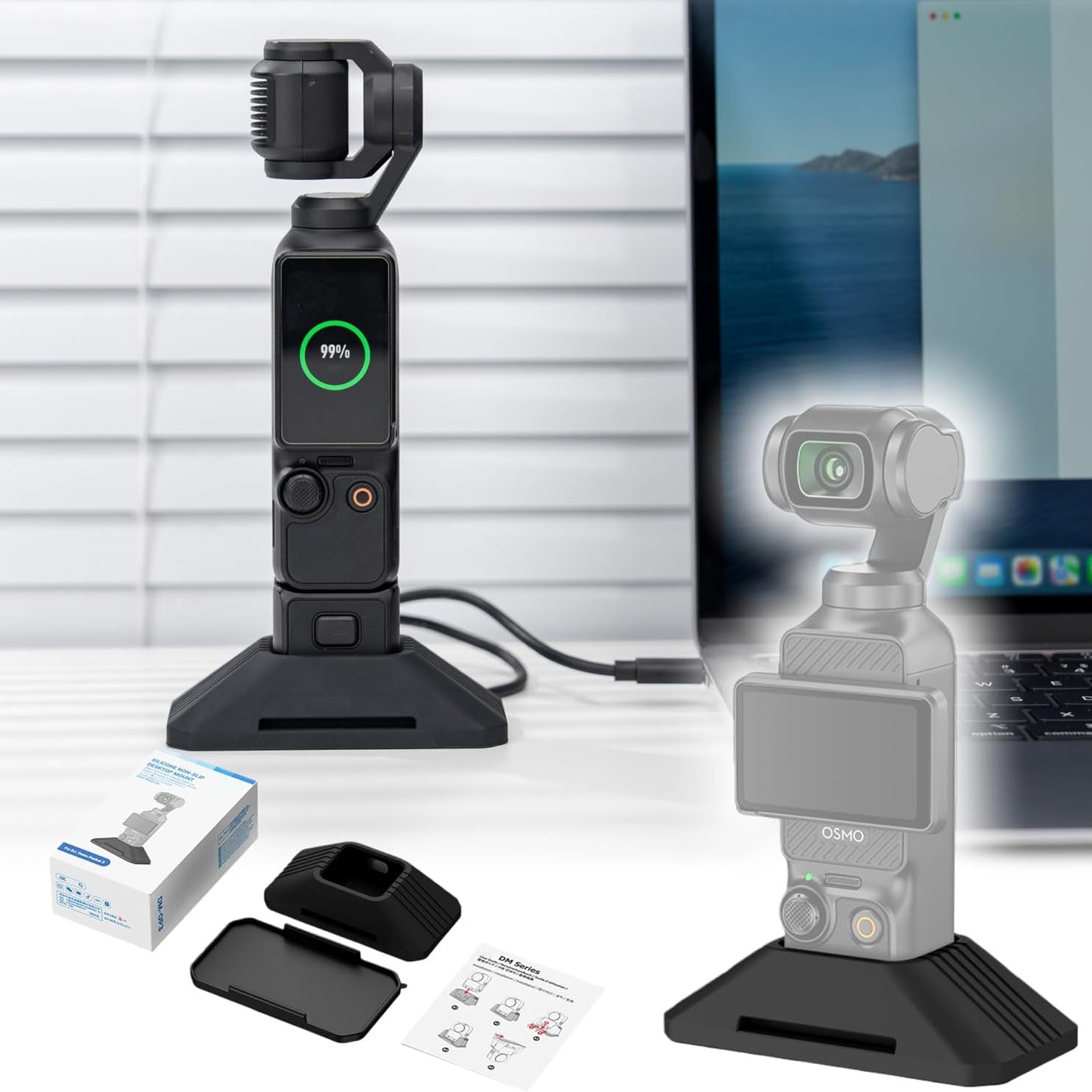 Silicone Stand for Osmo Pocket 3 / Xtra Muse Accessories