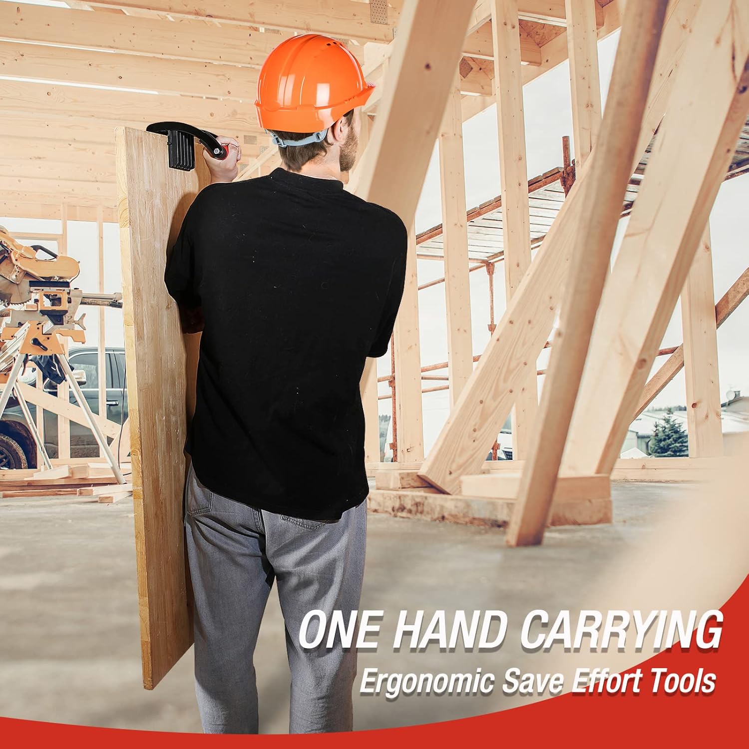 Panel Carrying Clamp – One-Handed Lifting Tool for Sheets & Boards