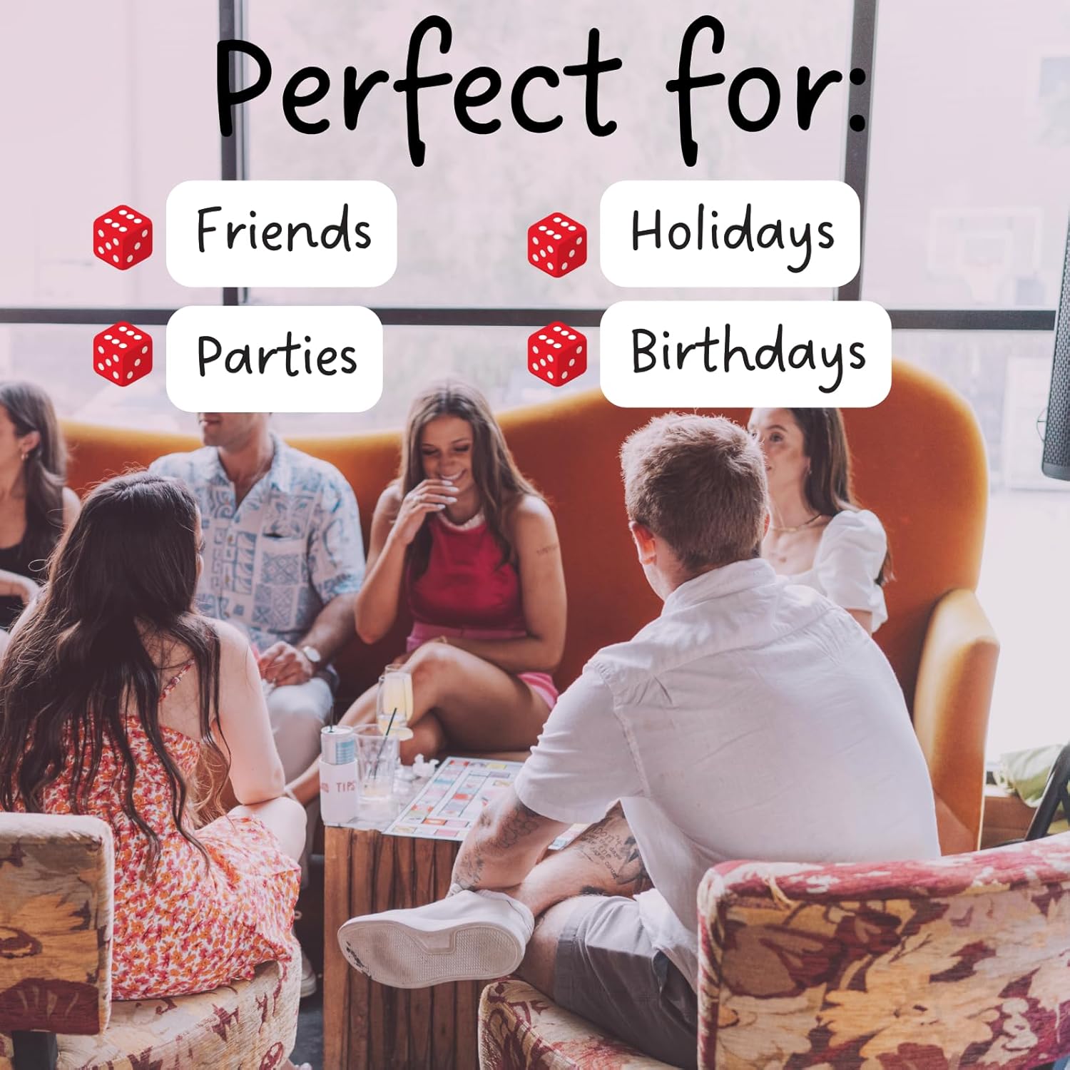 Tipsy Land – The Ultimate Party Board Game | 75+ Unique Spaces