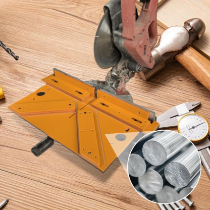 45-Degree Miter Guide for Door & Window Trim – 8mm Thick, 90°/45° Guides