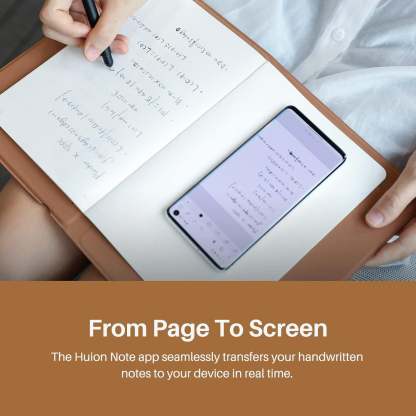 2-in-1 Digital Notebook Drawing Tablet – Battery-free Pen, Bluetooth Wireless
