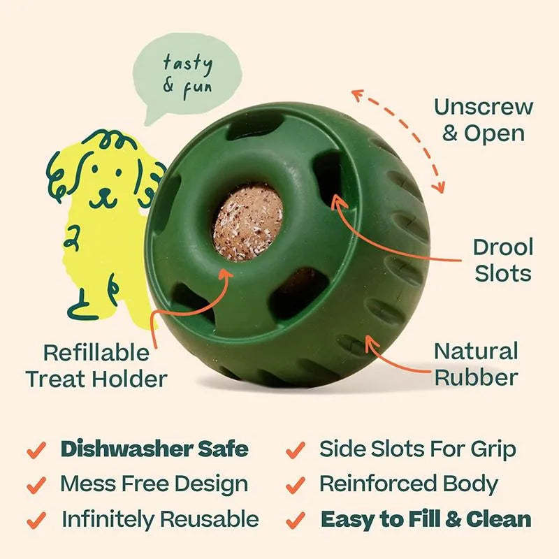 Dog Lick Ball Treat Toy