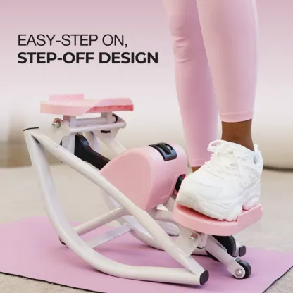 Exercise Pedal – Rocking Stepper Machine for Home Cardio Workout