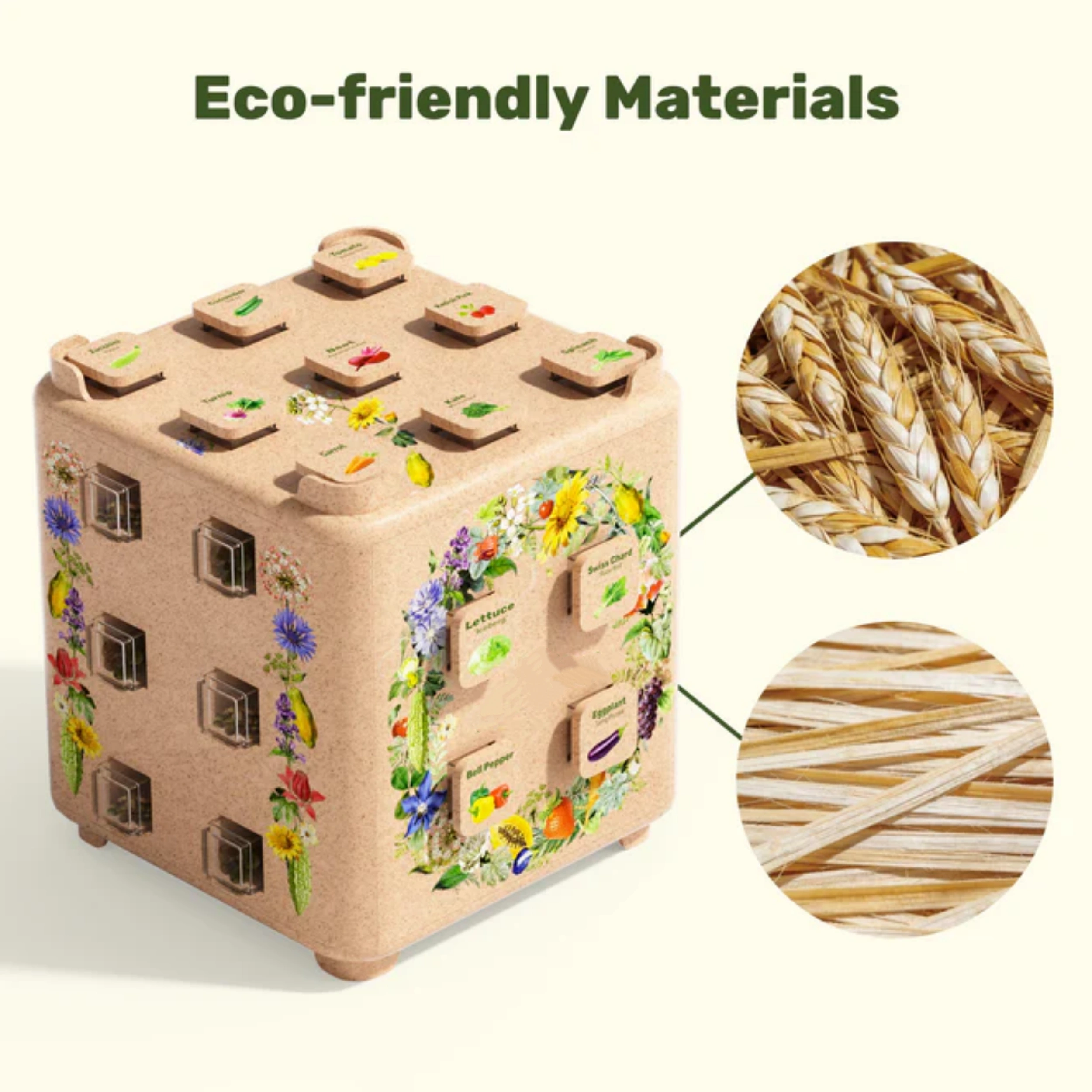 A Storage Box for 38 Varieties of Selected Vegetable and Herb Seeds – Modular Seed Organizer