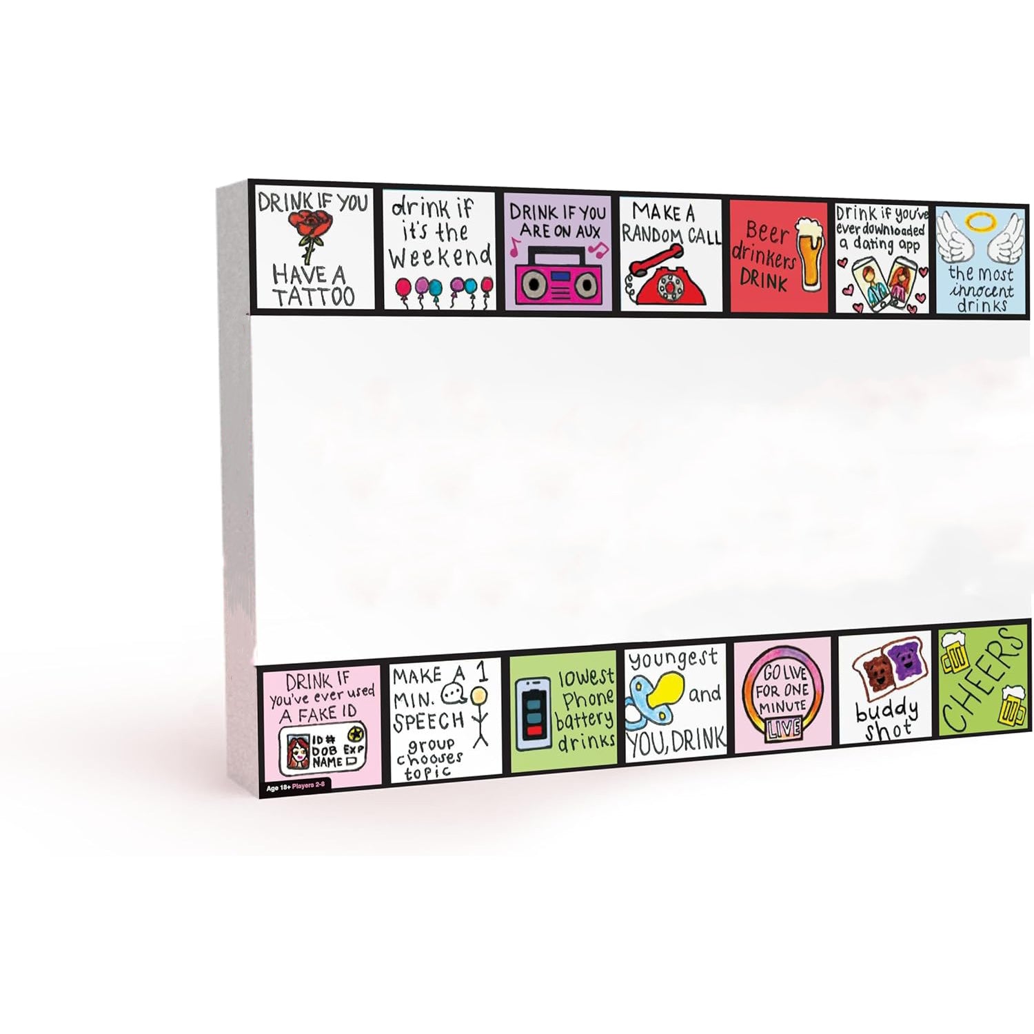 Tipsy Land – The Ultimate Party Board Game | 75+ Unique Spaces