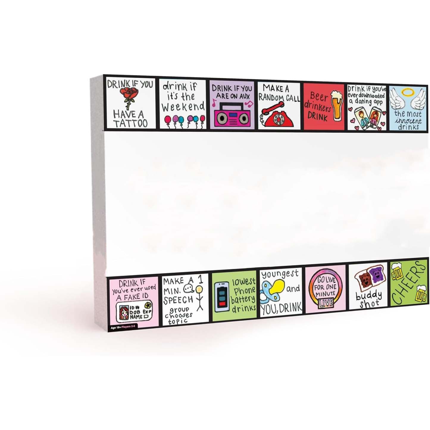 Tipsy Land – The Ultimate Party Board Game | 75+ Unique Spaces