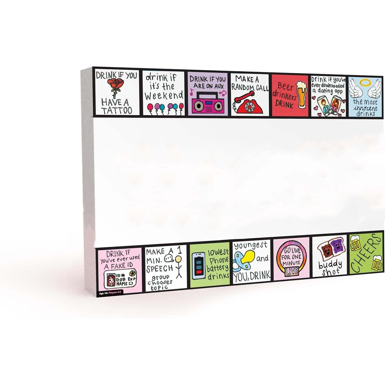 Tipsy Land – The Ultimate Party Board Game | 75+ Unique Spaces