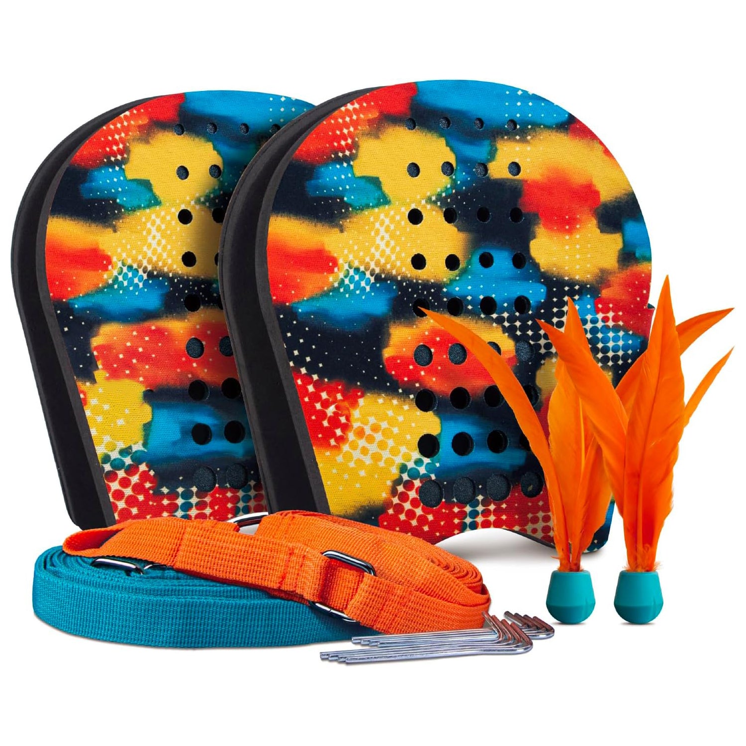 Rethink Your Paddle Game Backyard Set