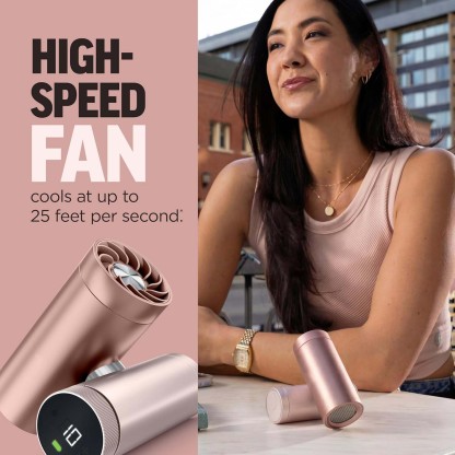 3-in-1 Personal Cooling System – Cooling Plate, Dry-Touch Mist & High