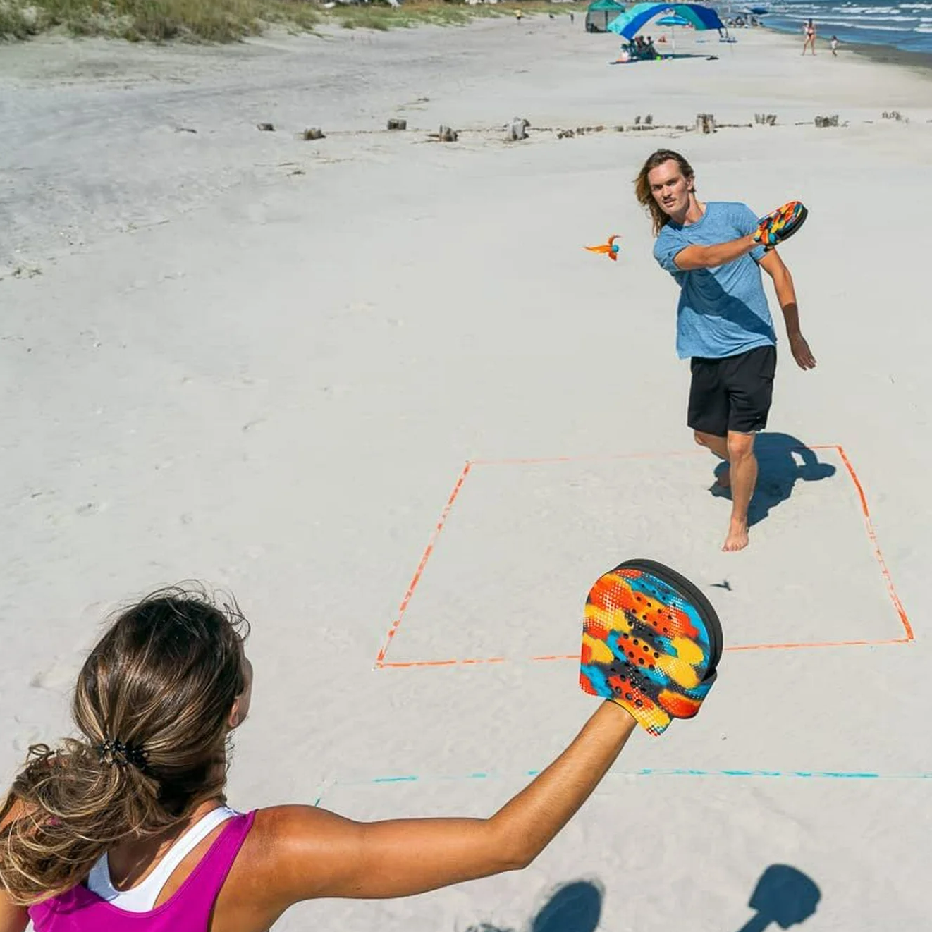 Rethink Your Paddle Game Backyard Set