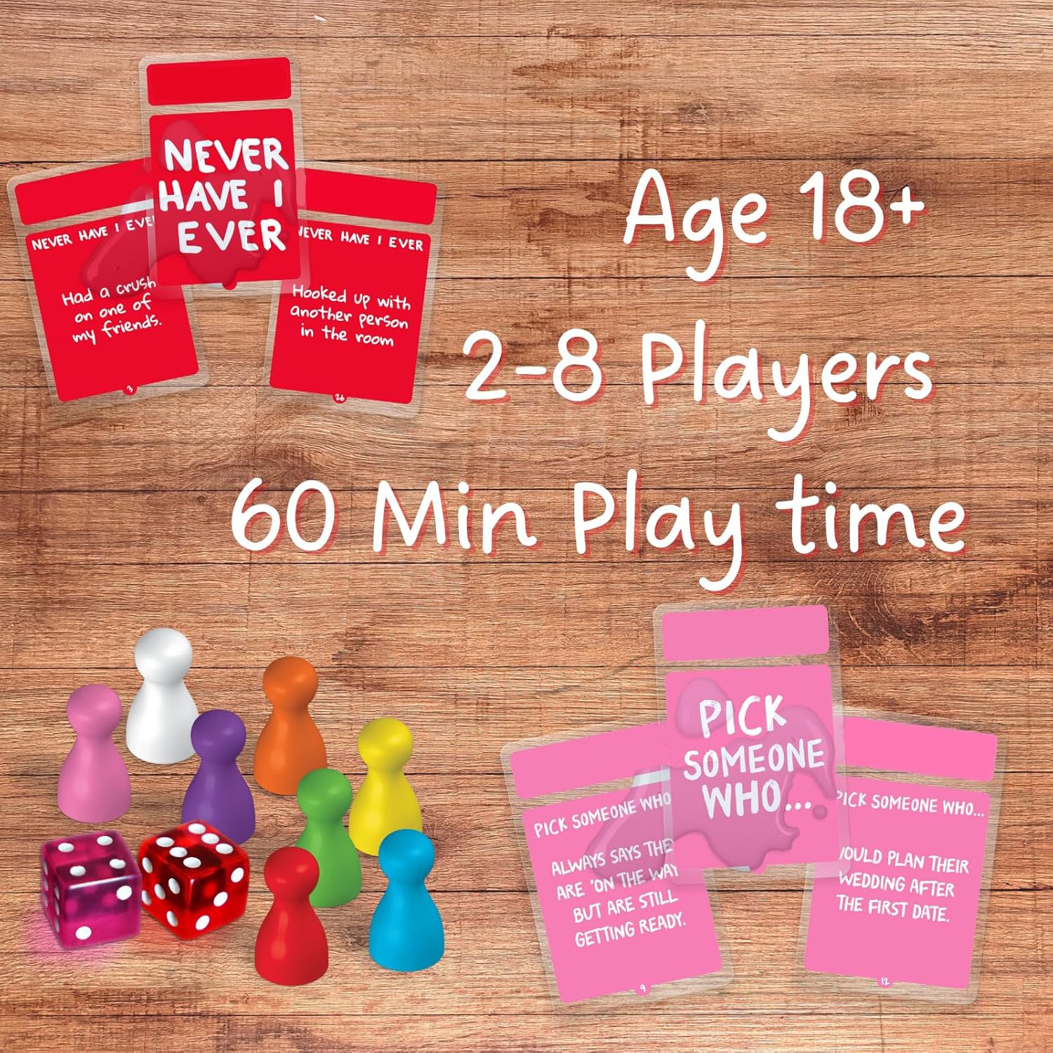 Tipsy Land – The Ultimate Party Board Game | 75+ Unique Spaces