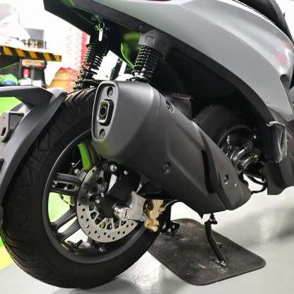Motorcycle Theft Protection – Foot-Activated Lock