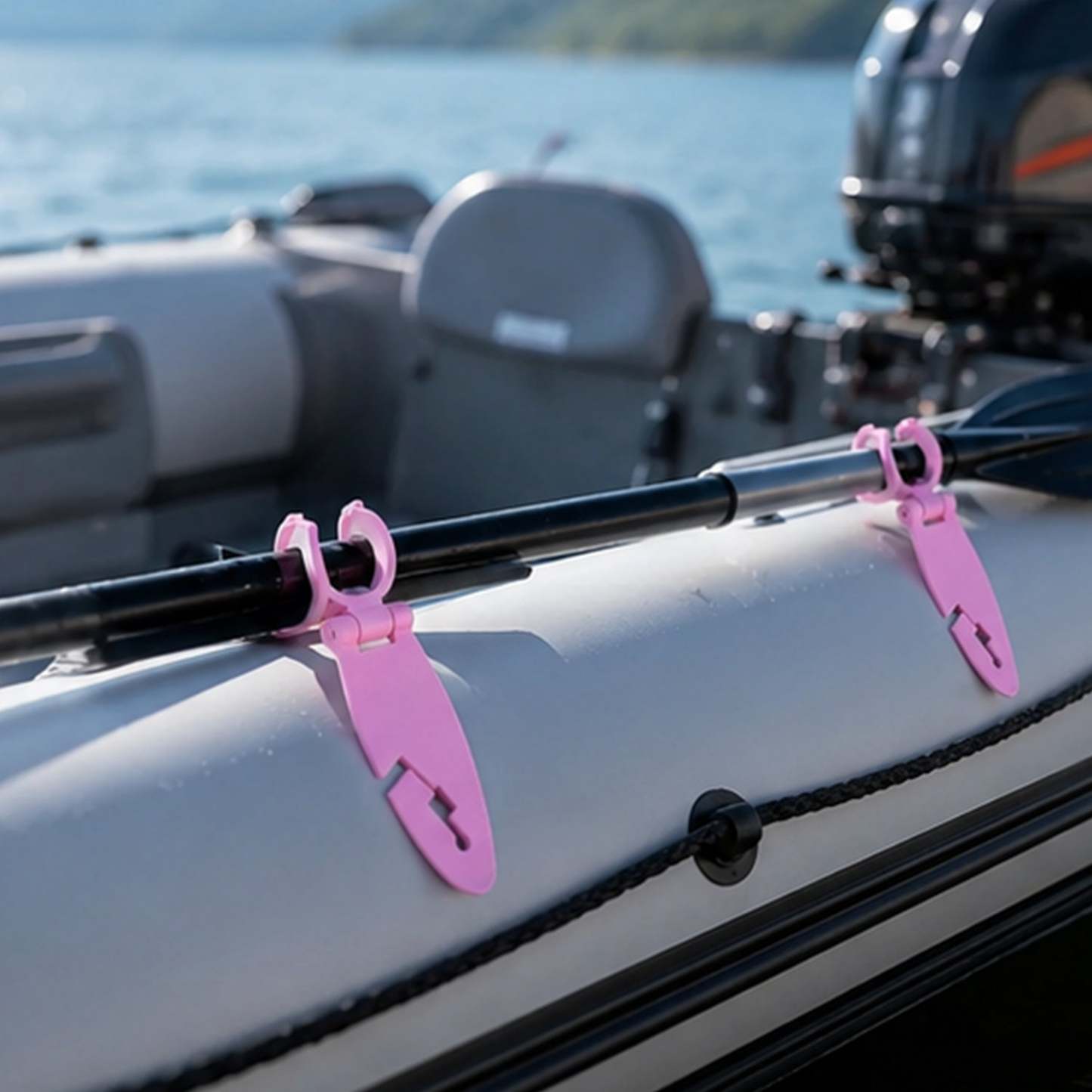 Oar clips secure oar handles（2-piece set）