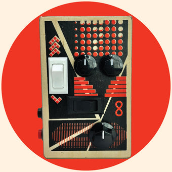Wooden Voice Recorder & Sound Toy – Lo‑Fi, Handmade, Battery‑Powered