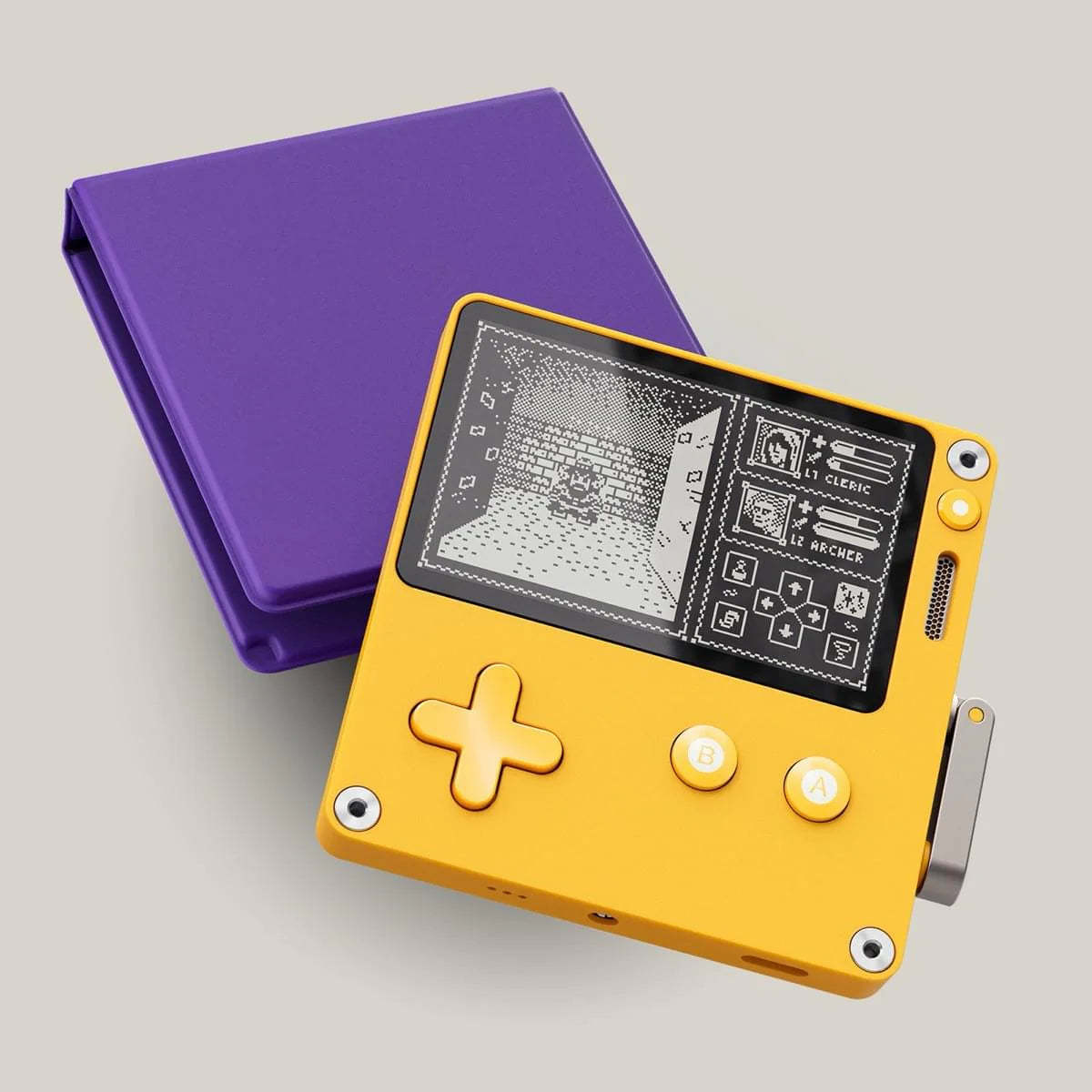 Handheld gaming system - rotatable analog controller