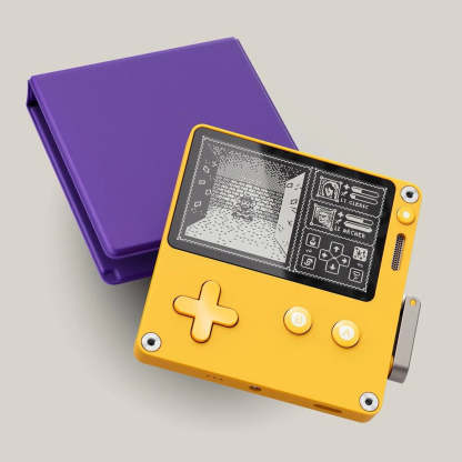 Handheld gaming system - rotatable analog controller