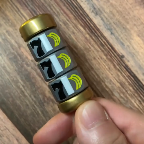 Premium Metal Fruit Fidget Gadget | Multifunction Slider + Spinner (14+)