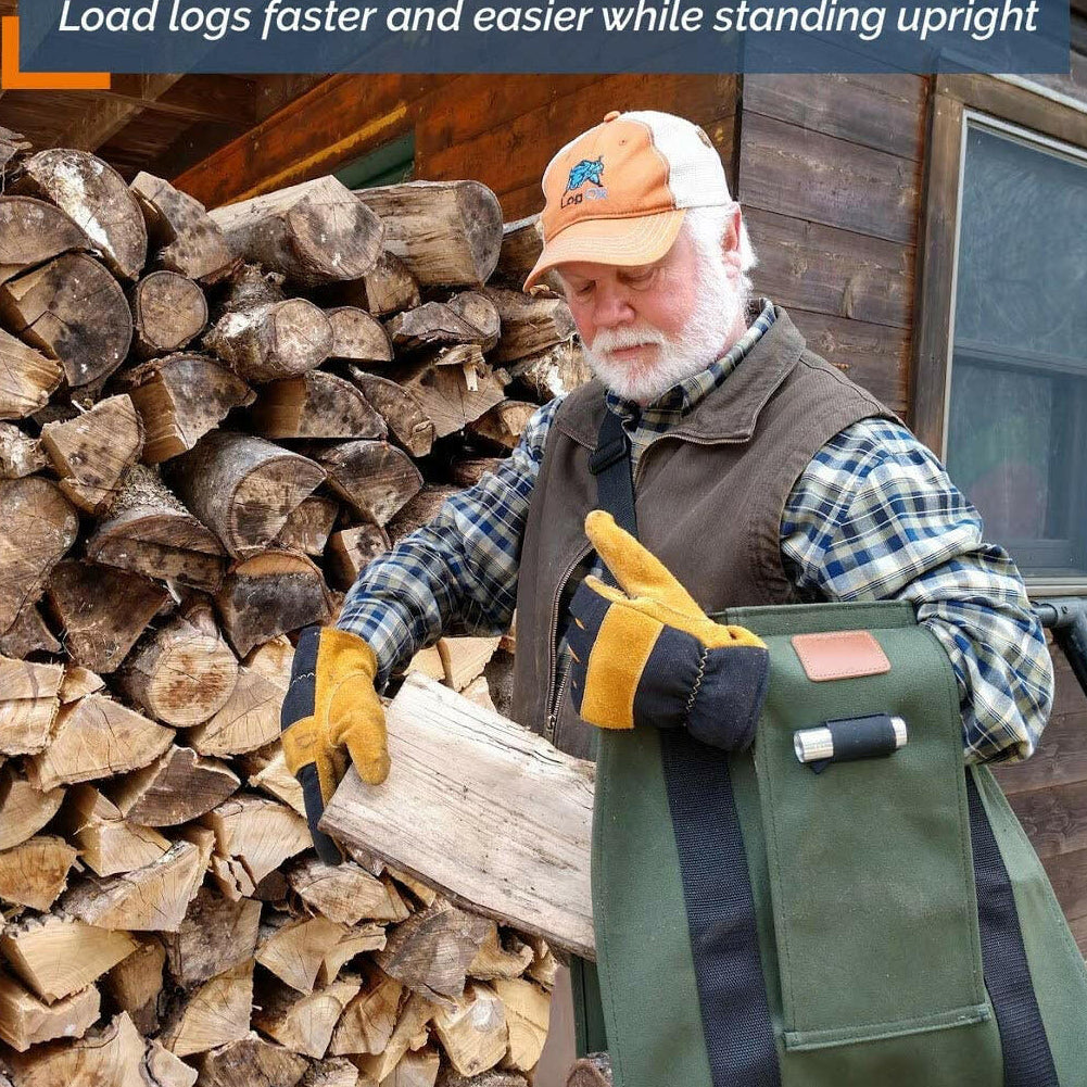 Firewood Carrier Multipurpose Mat – Ergonomic Cross-Body Design